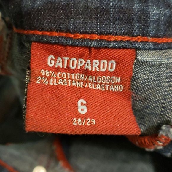 Jean Gato blue one, Gatopardo jeans NWT. - Picture 10 of 15